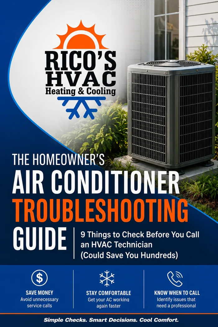 Cover of The Homeowner's Air Conditioner Troubleshooting Guide